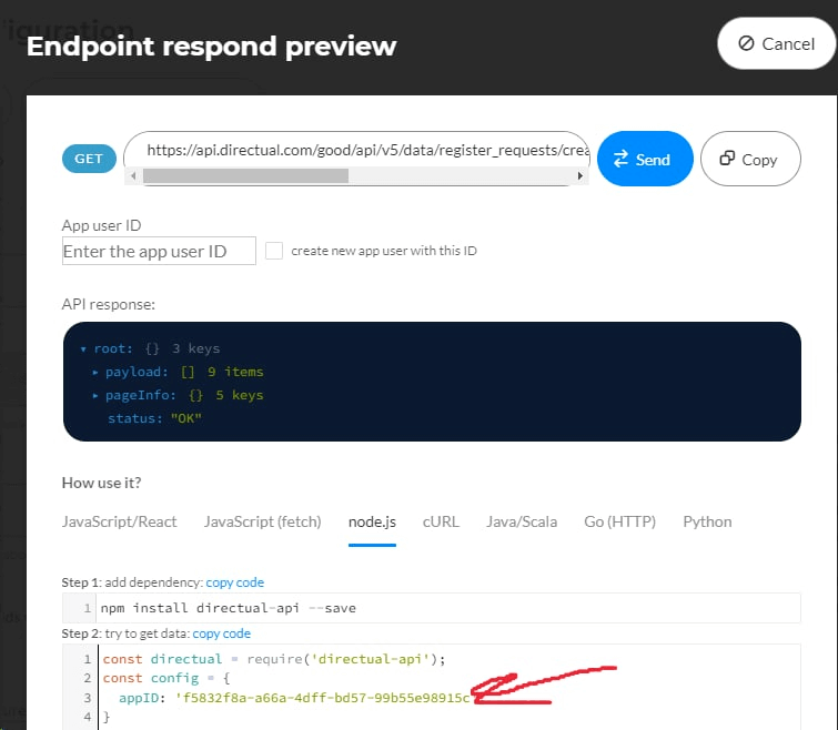 Endpoint Respond Preview